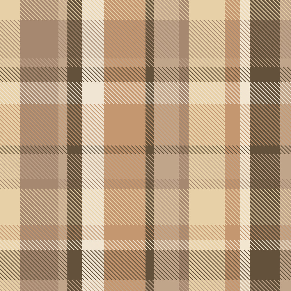 Plaid – Brown Beige