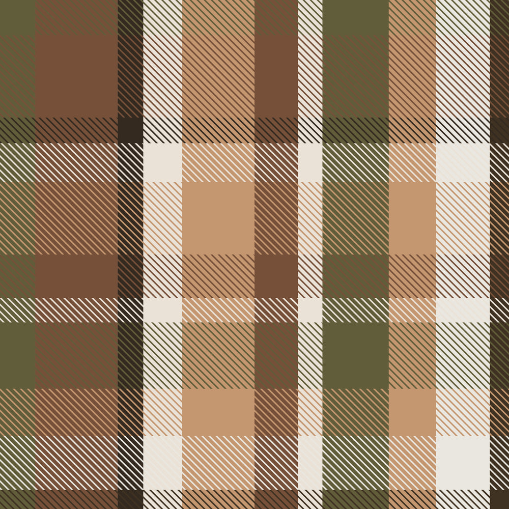Plaid – Moss Brown