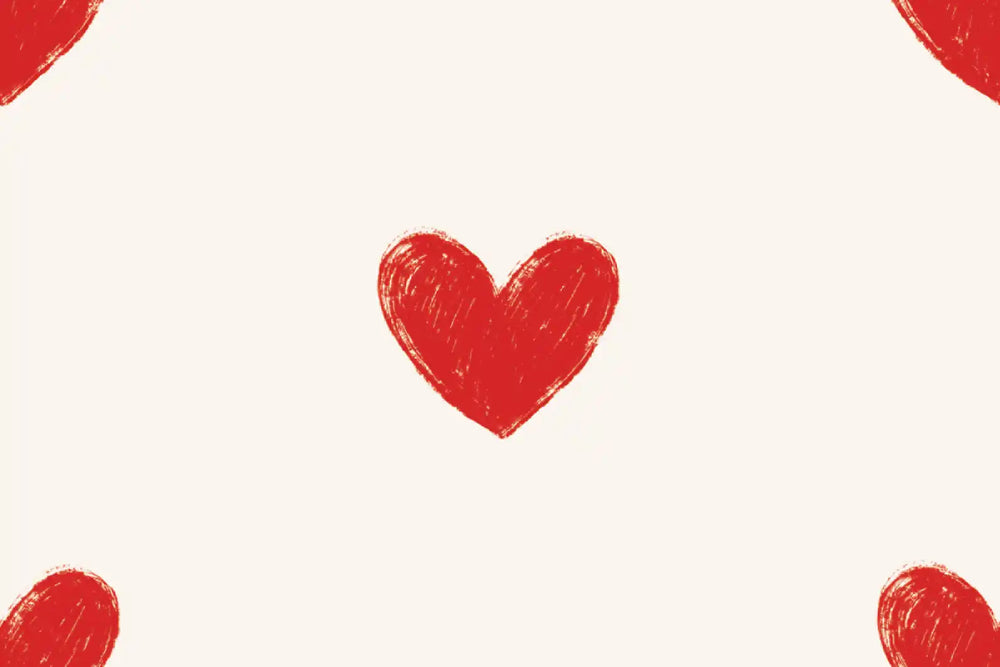 Hearts Sweet Red