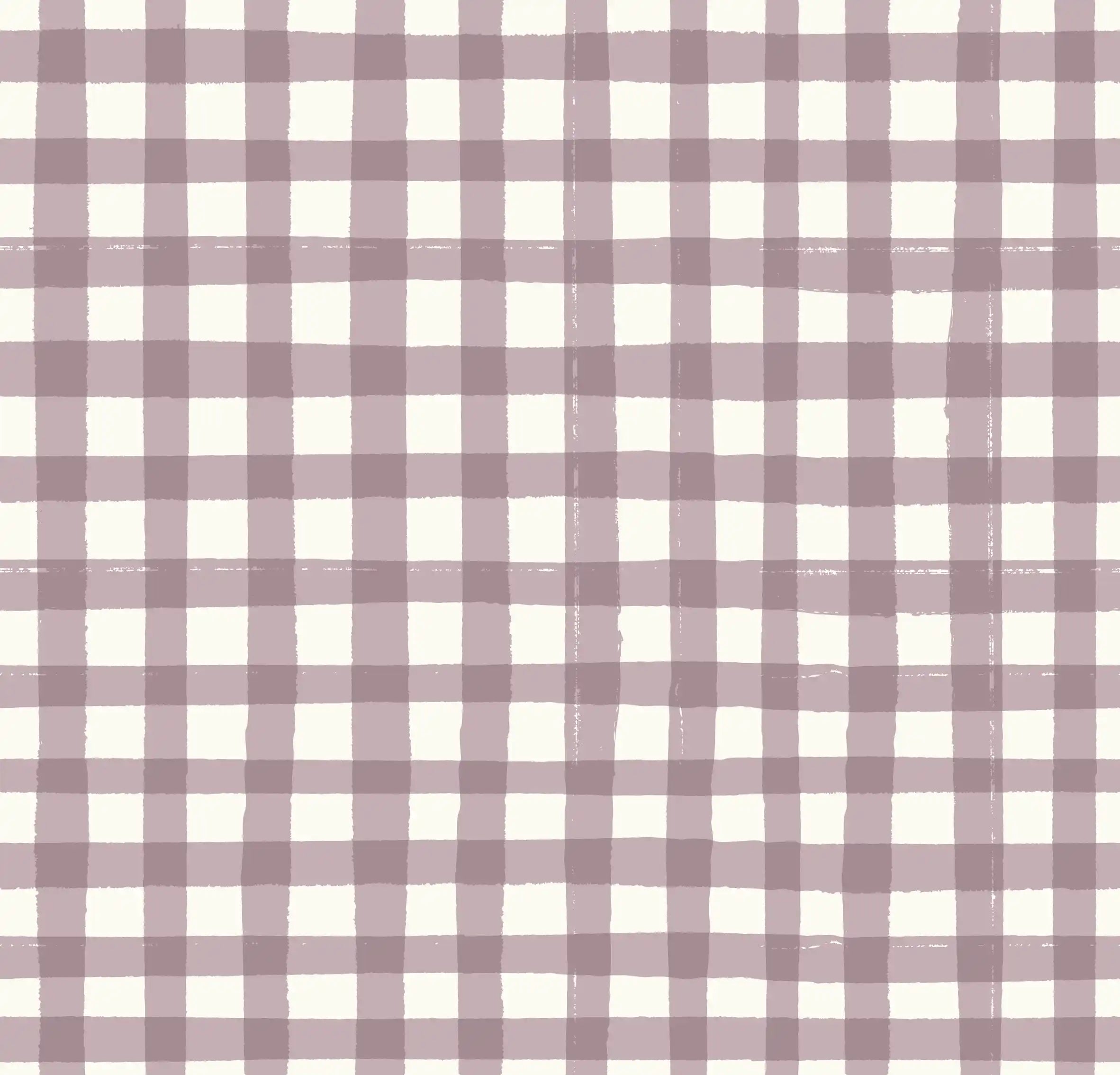 Picnic Gingham Lavender Purple