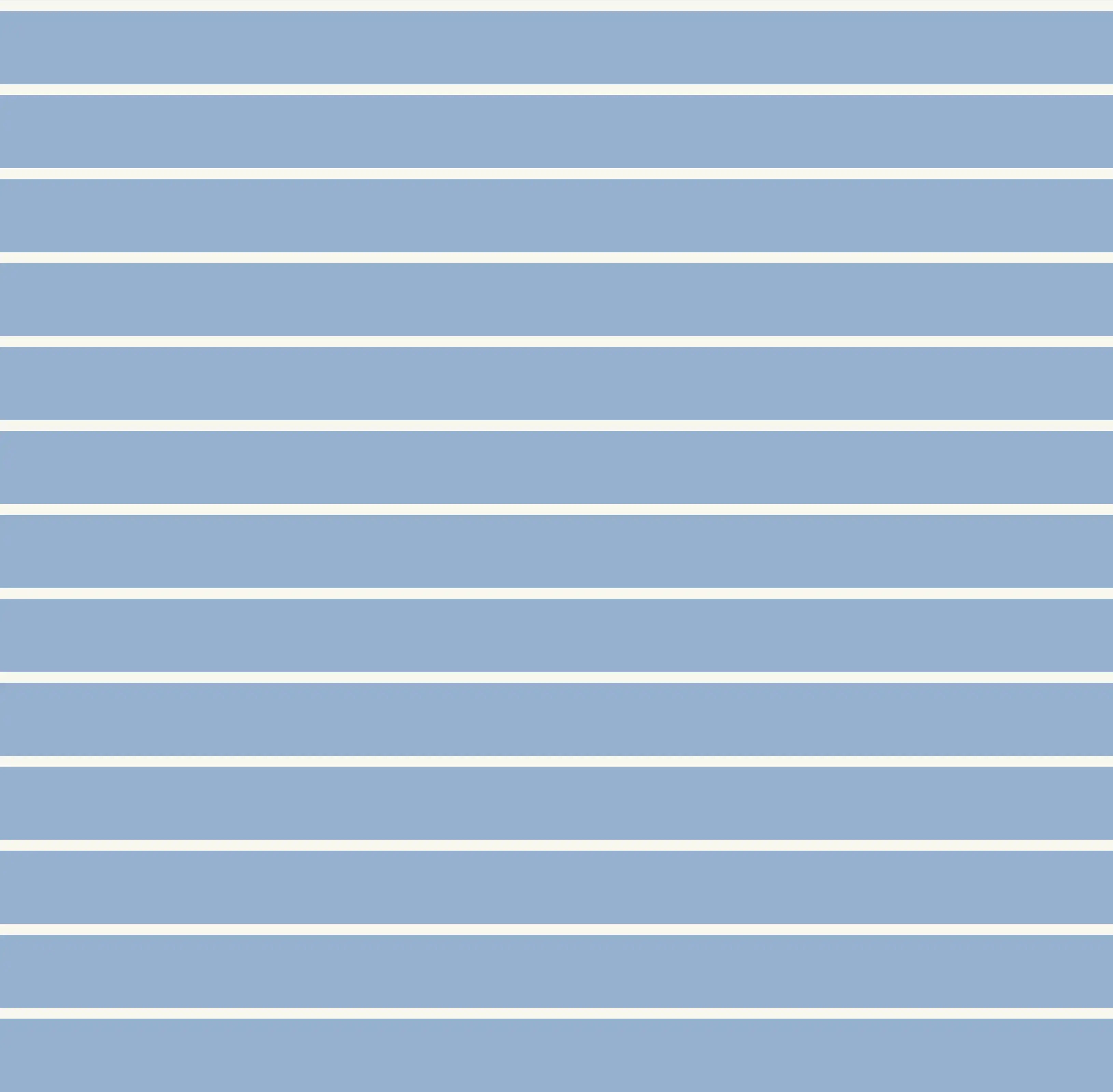 Beach Day Stripe Cerulean Blue