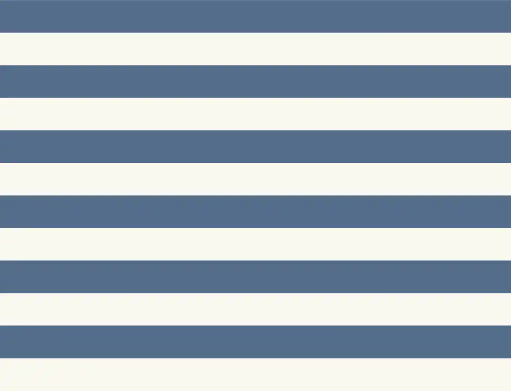 Beach Day Classic Stripe Deep Moonlight Blue