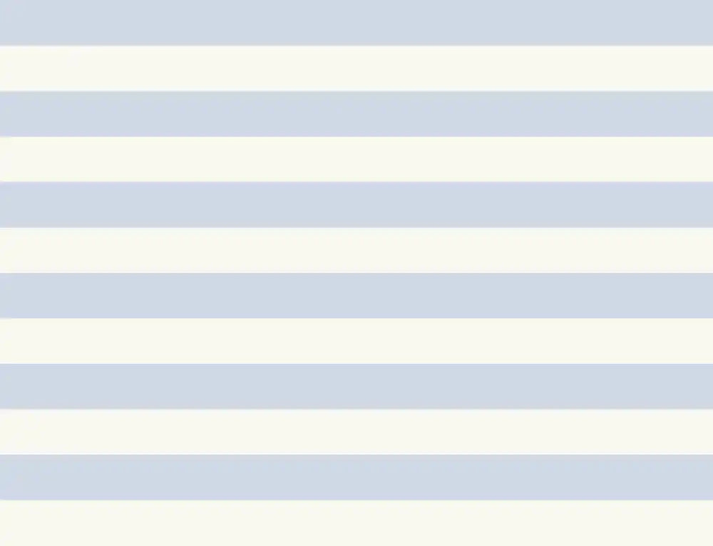 Beach Day Classic Stripe Light Water Blue