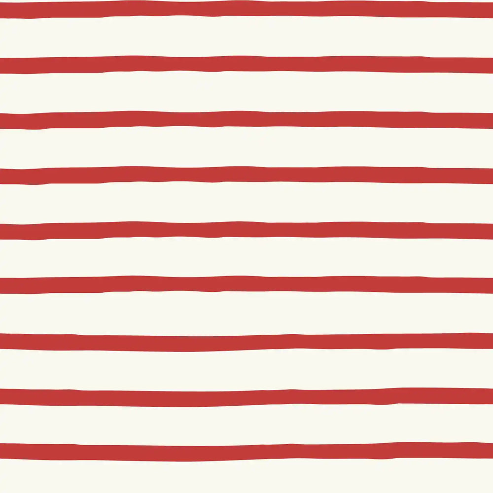 Candy Stripe Red