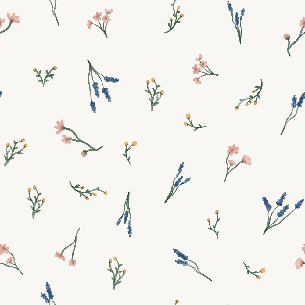 Purple Yellow Pink Floral Nina