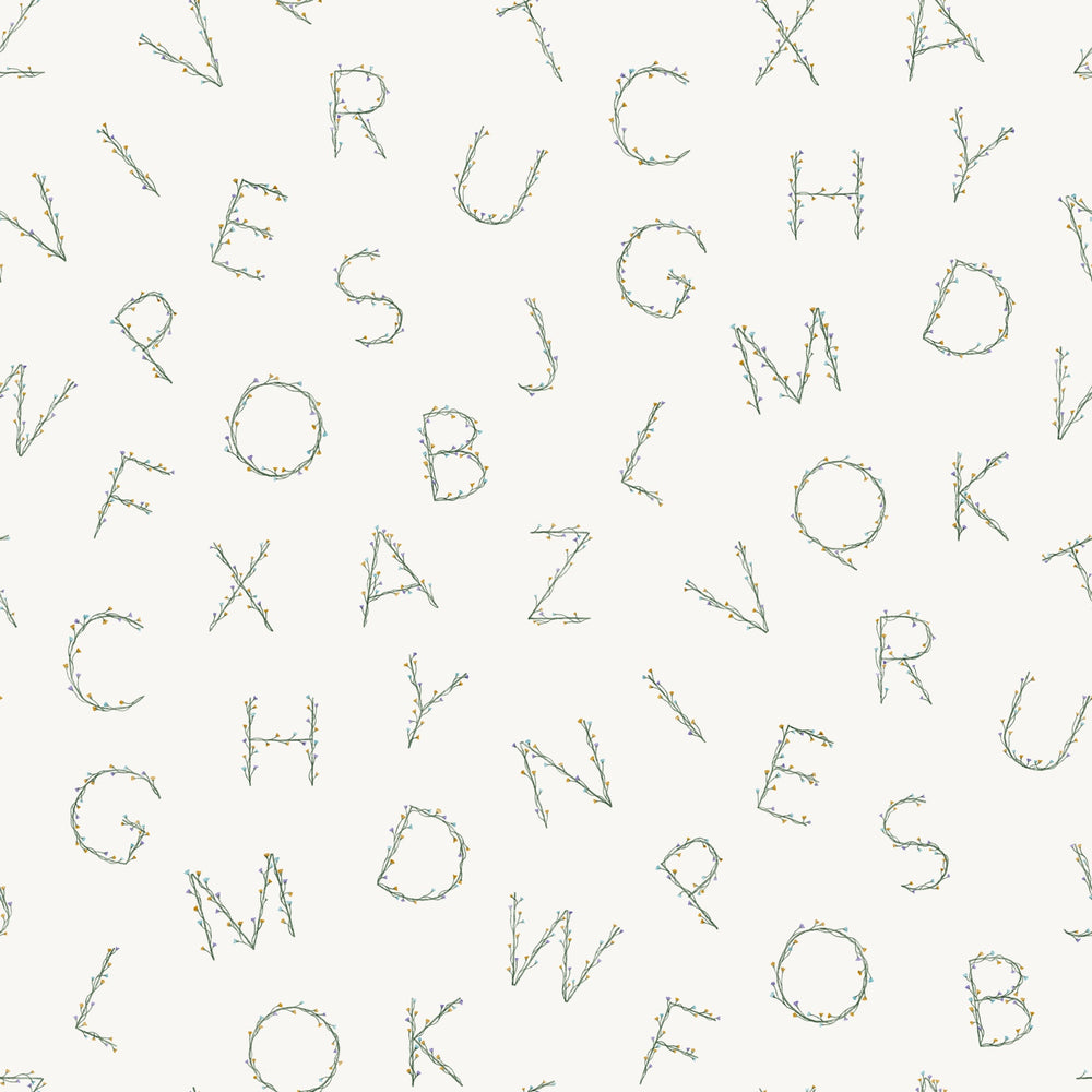 Alphabet Flower Letters