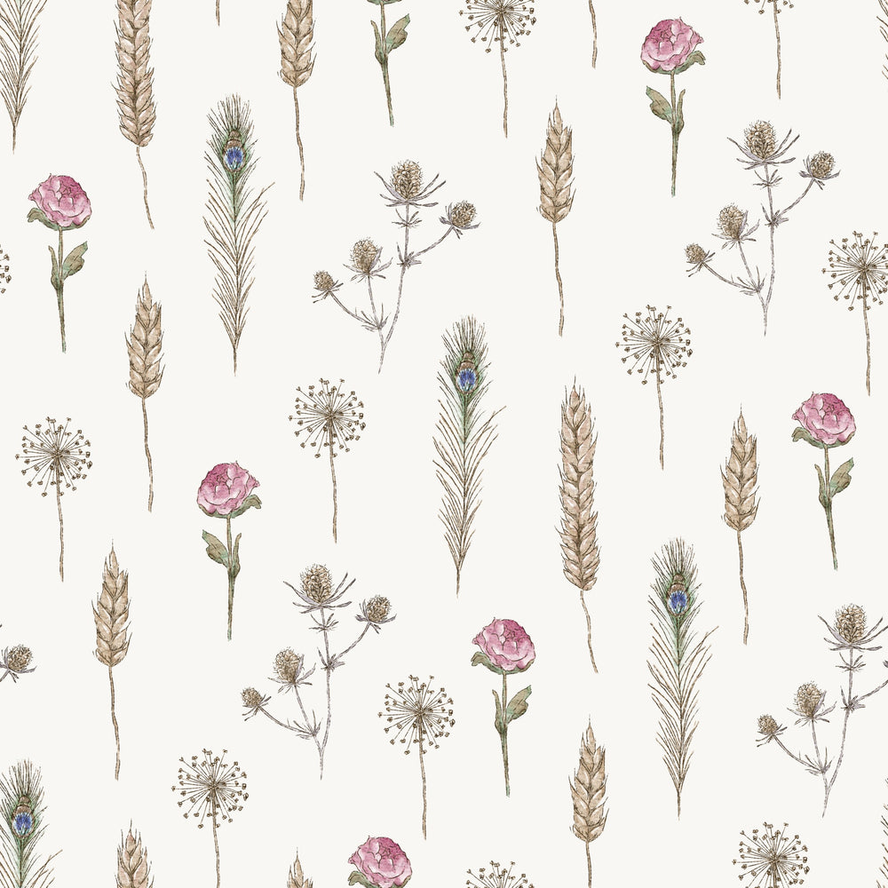Dried Florals Offwhite