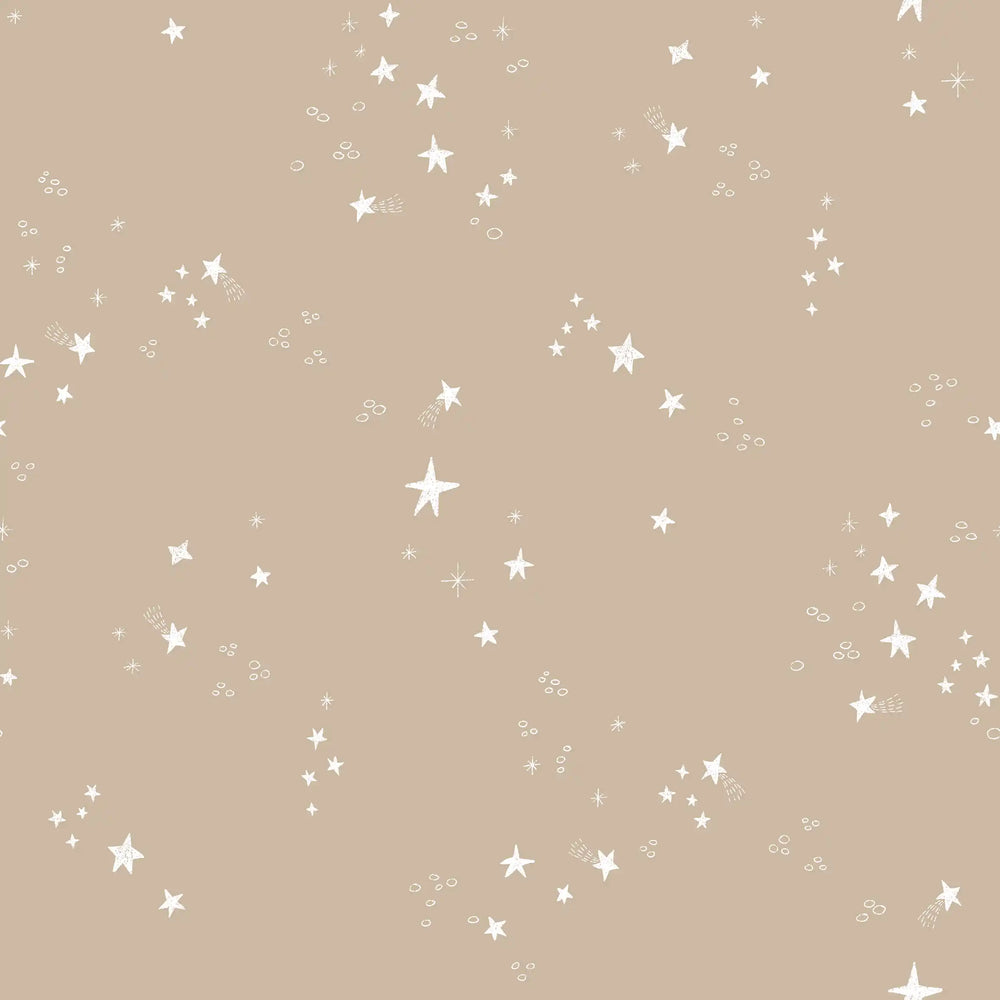 Stars White Beige