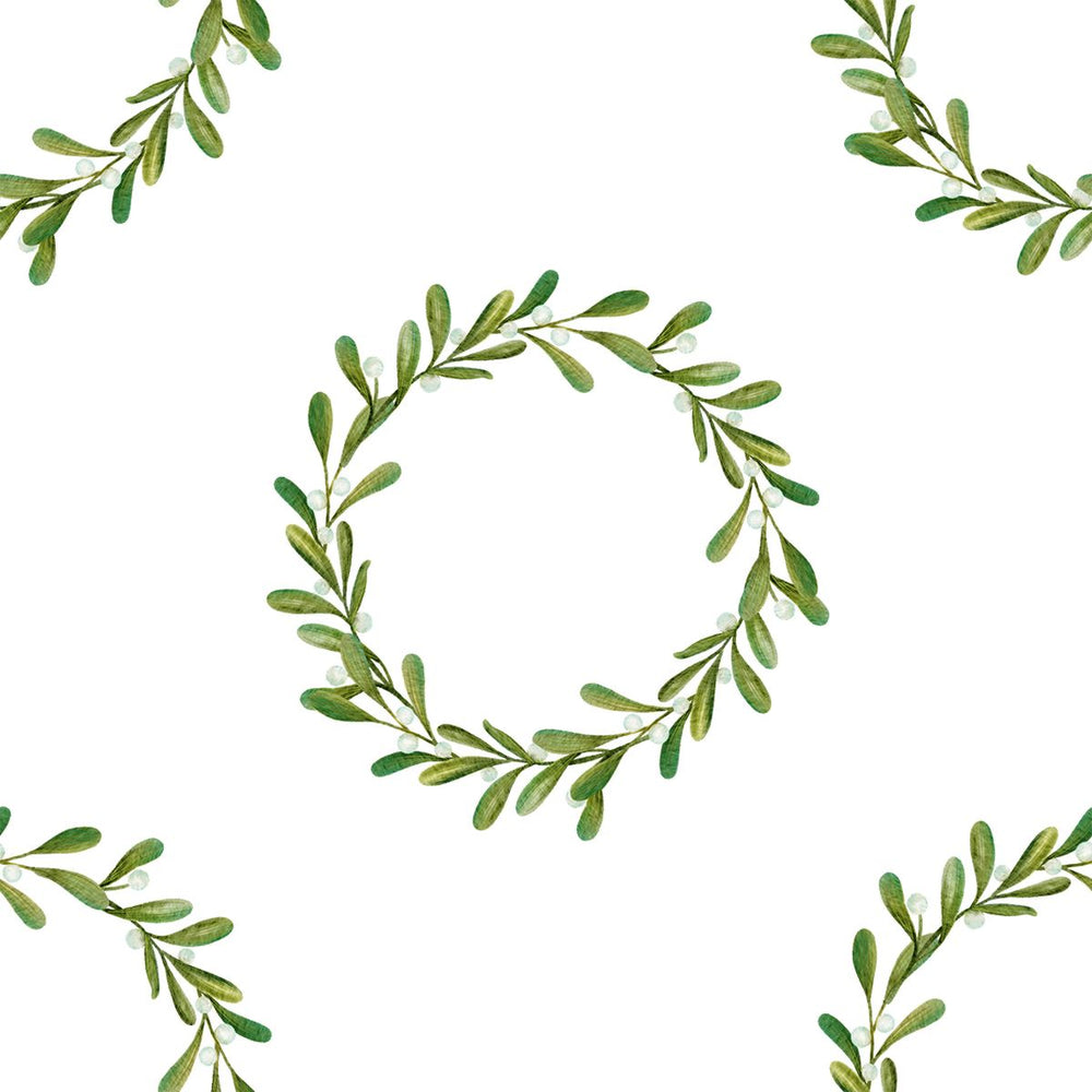 Christmas Wreath White