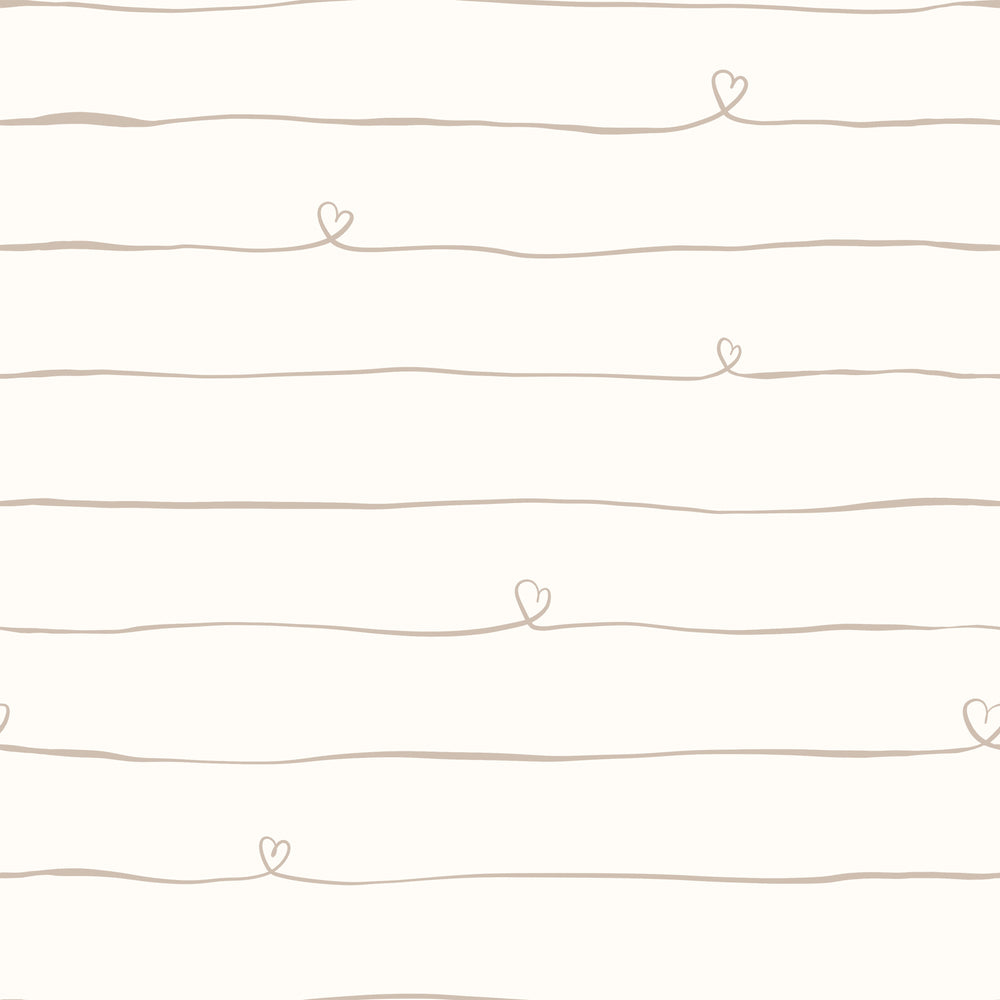 Lines with little hearts