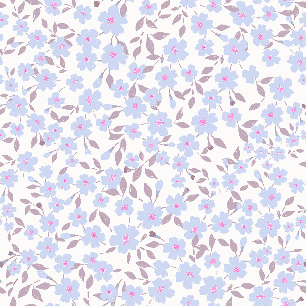 Pastel Ditsy Blossom VioletBB