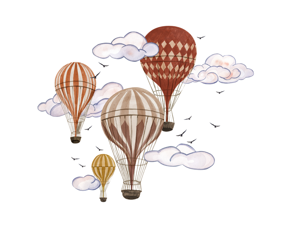 Balloons Transfer Film