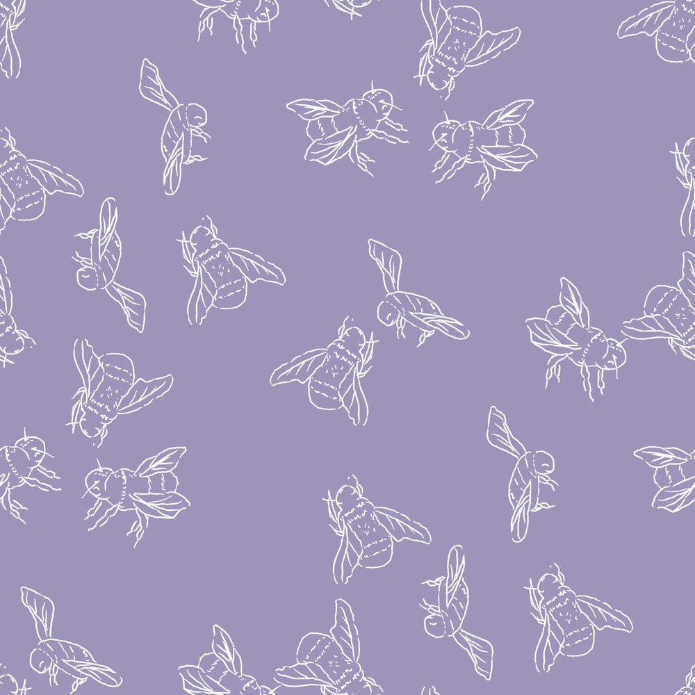Bees Purple