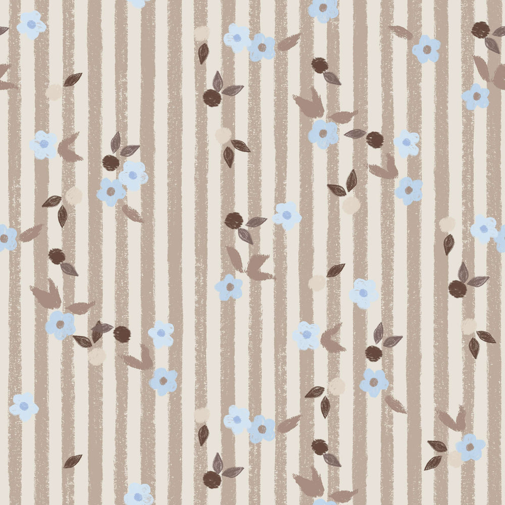 Ditsy Stripe Taupe