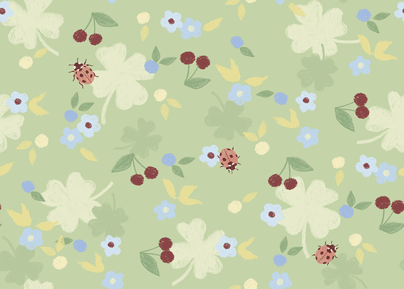 Flower Field Olive