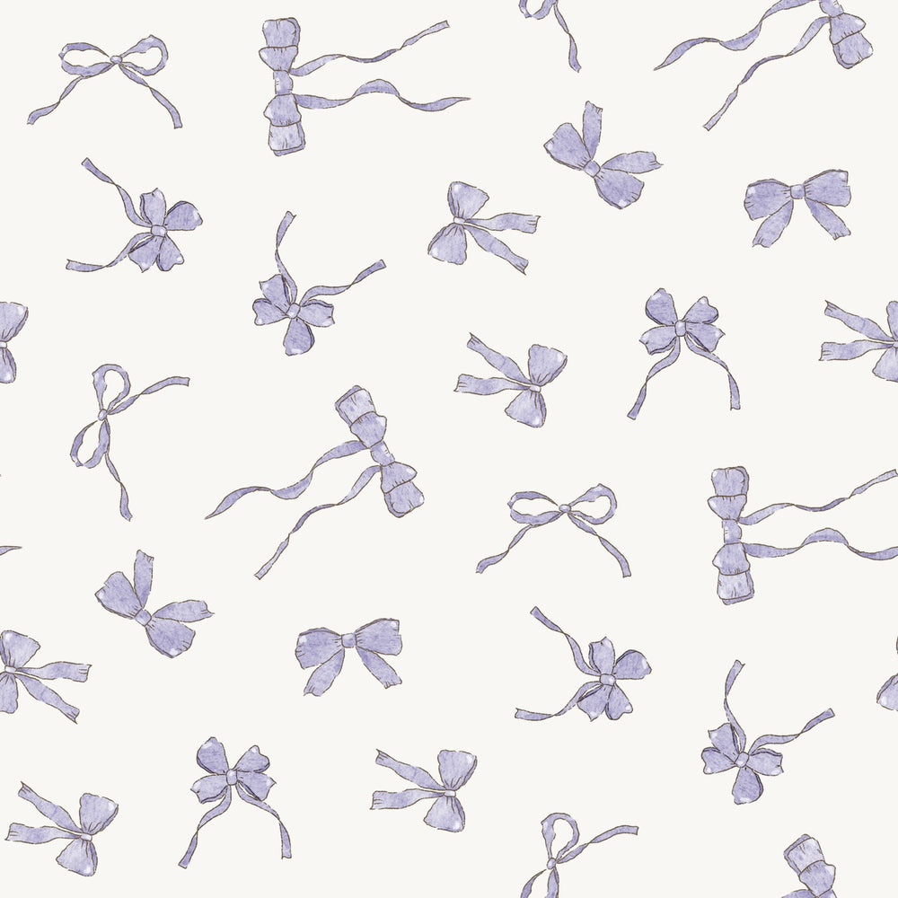 Muted Lilac Purple Bows
