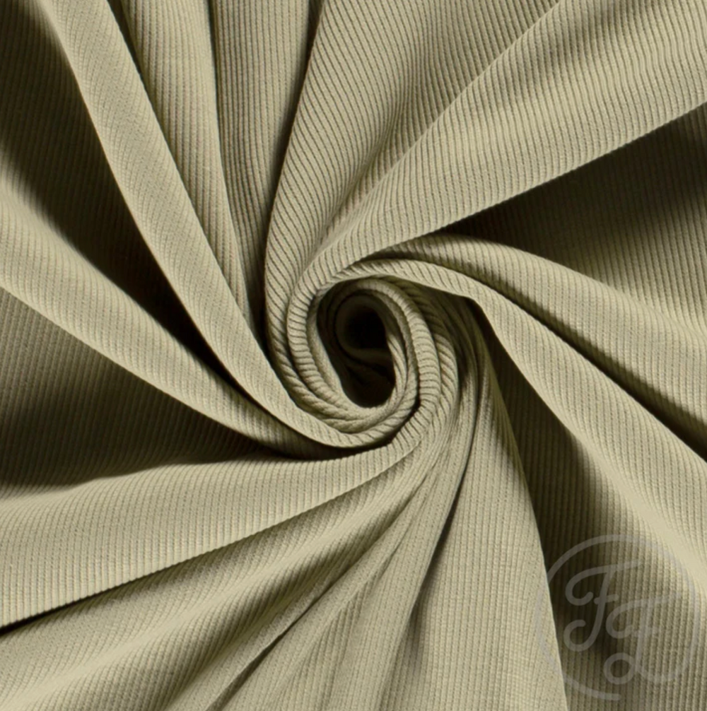 Olive Green Uni Baby Rib