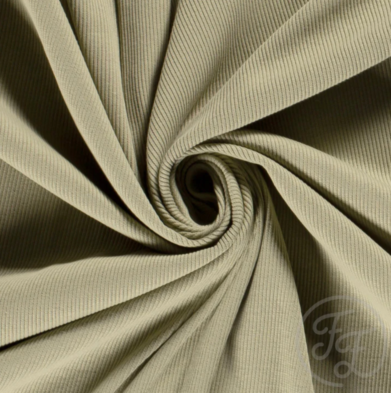 Olive Green Uni Baby Rib