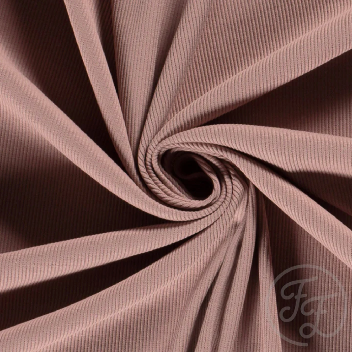 Light Mauve Uni Baby Rib