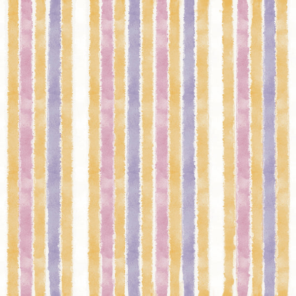 Summer Stripes Pink Purple Sherpa Blanket — design