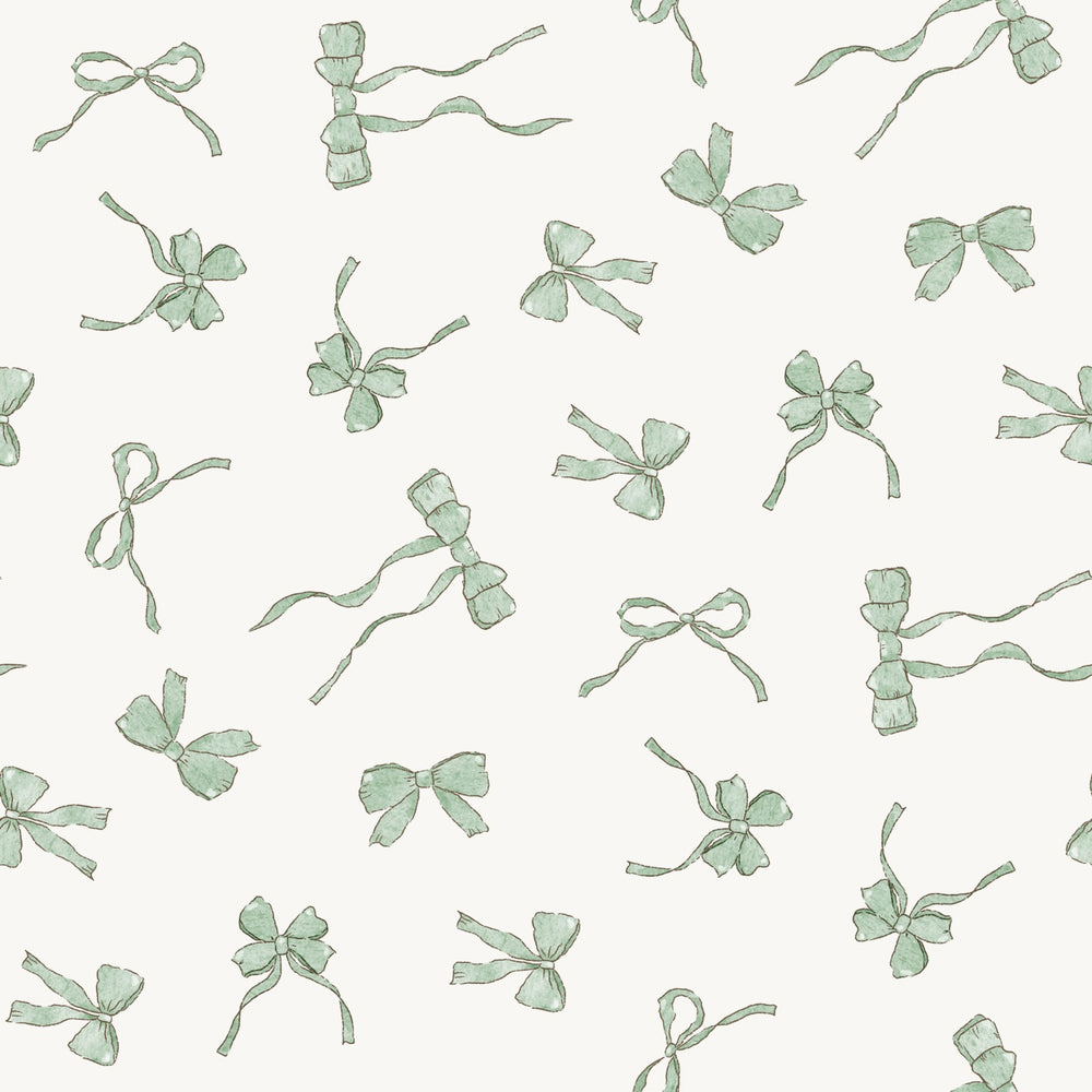 Vintage Green Bows