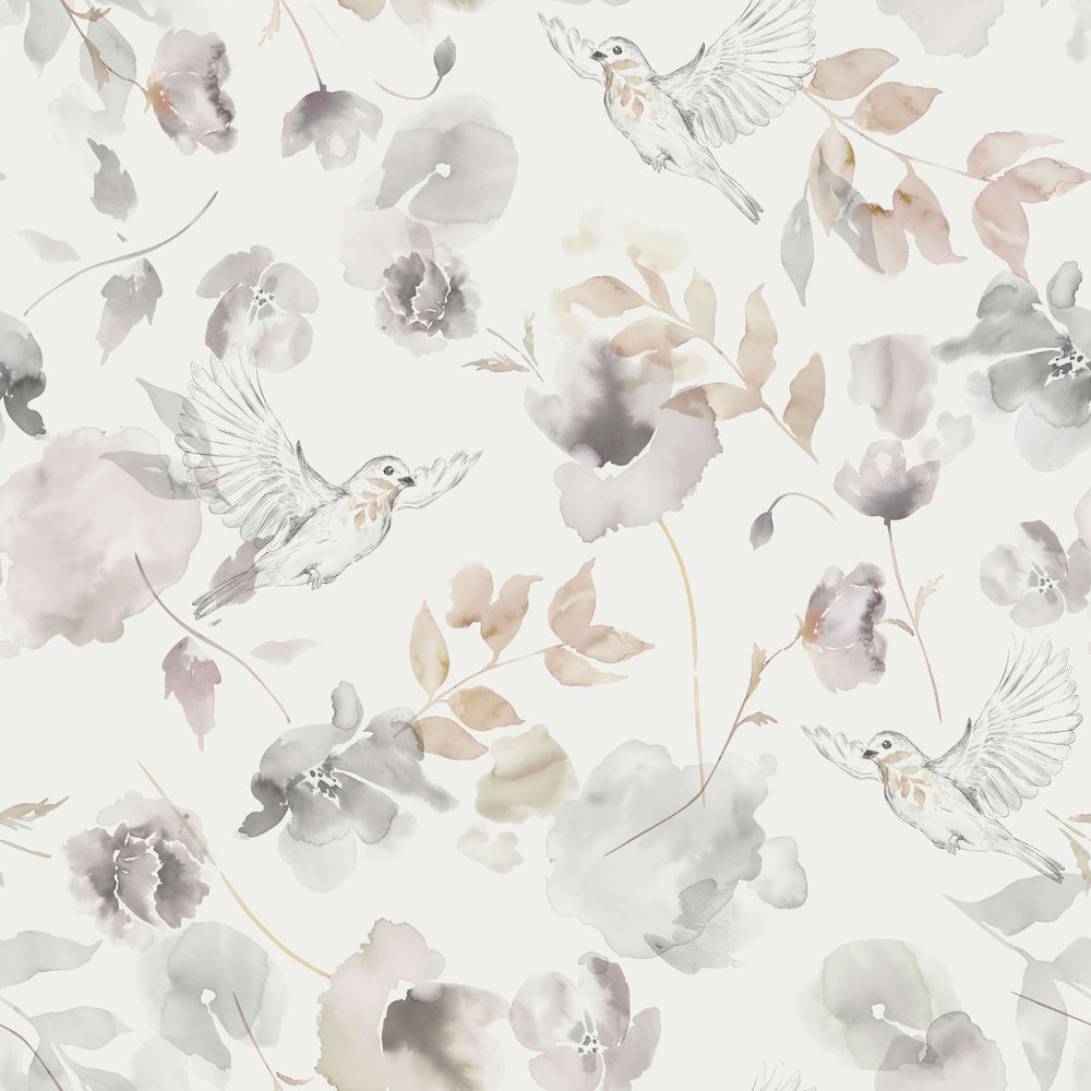 Watercolor Flowers Wallpaper