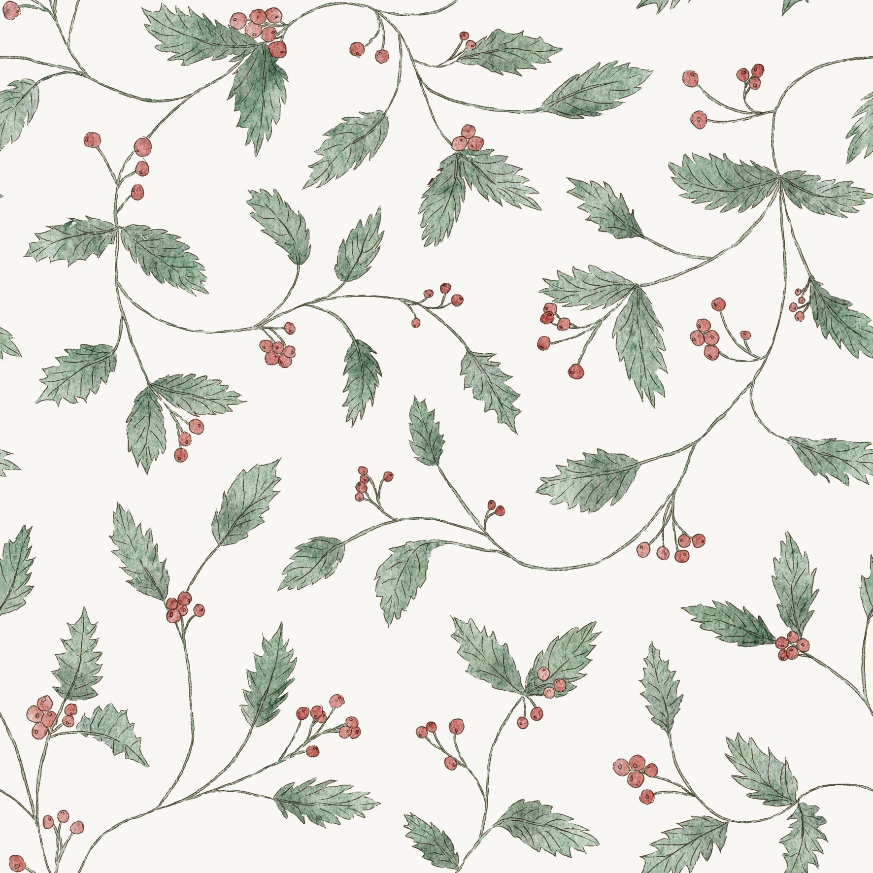 Winter Berries  Swirl