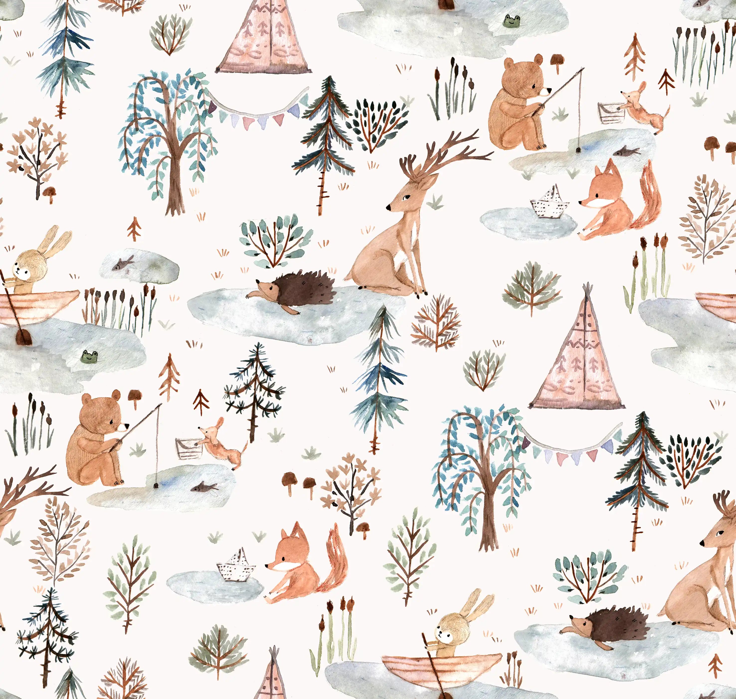 A Day at the Lake - Family Fabrics B.V.