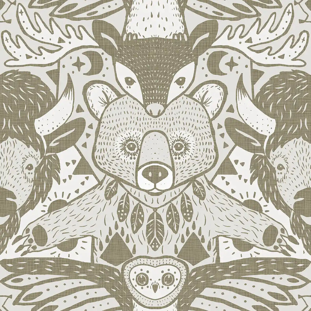 Damsk Totem Grey