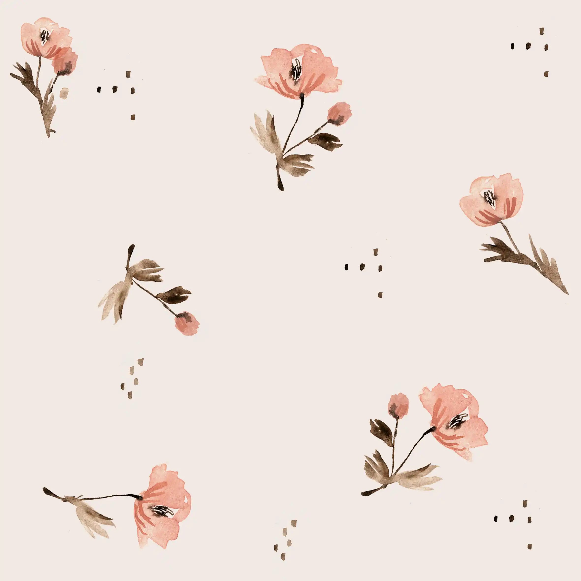 Mini Flowers Pink - Family Fabrics B.V.