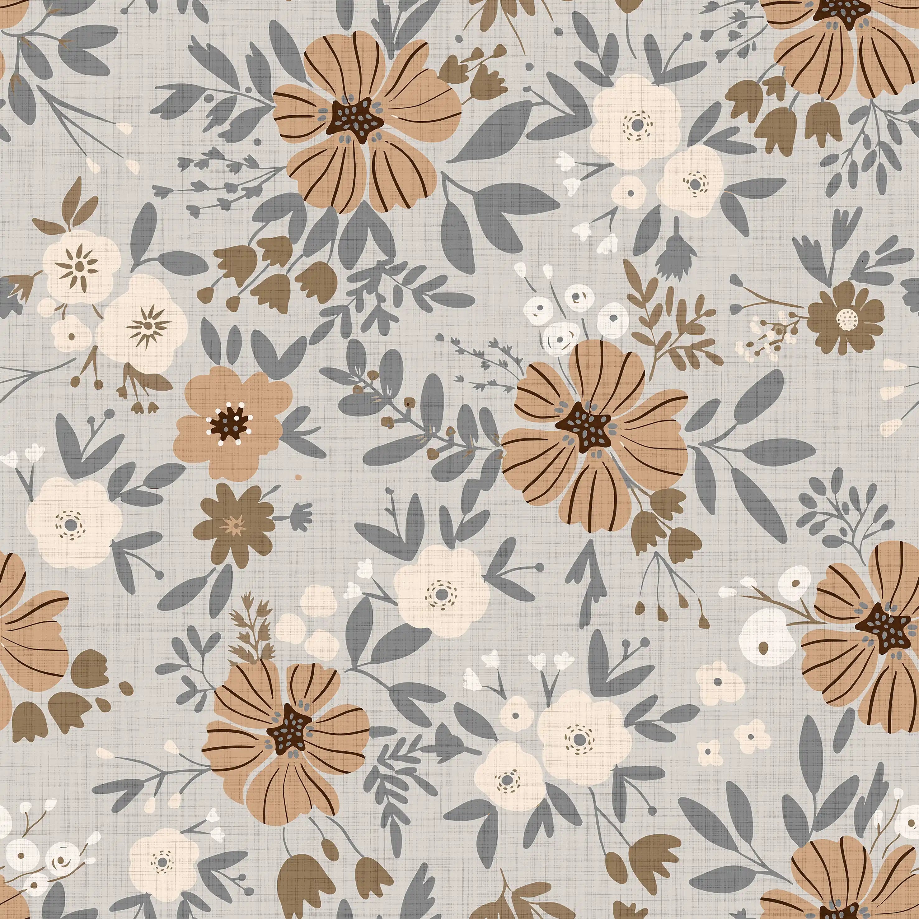 Neutral Floral - Family Fabrics B.V.