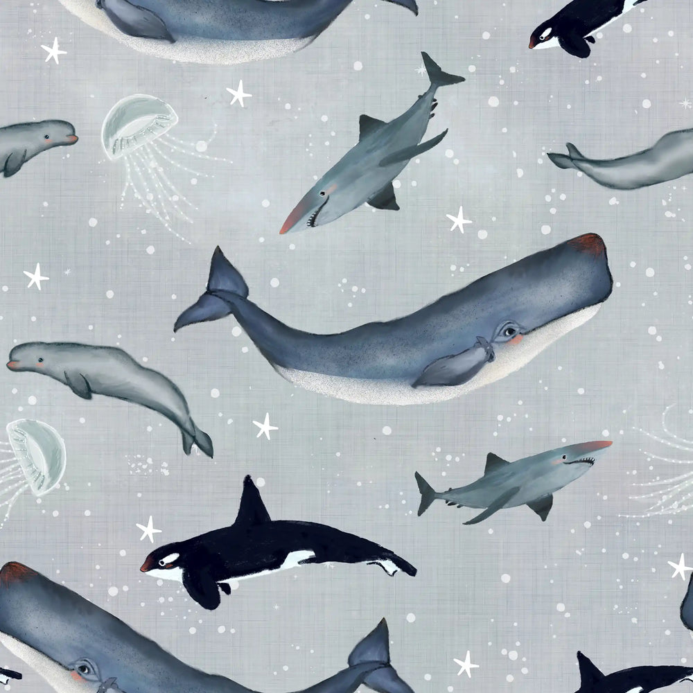 Sea Life Magic Grey