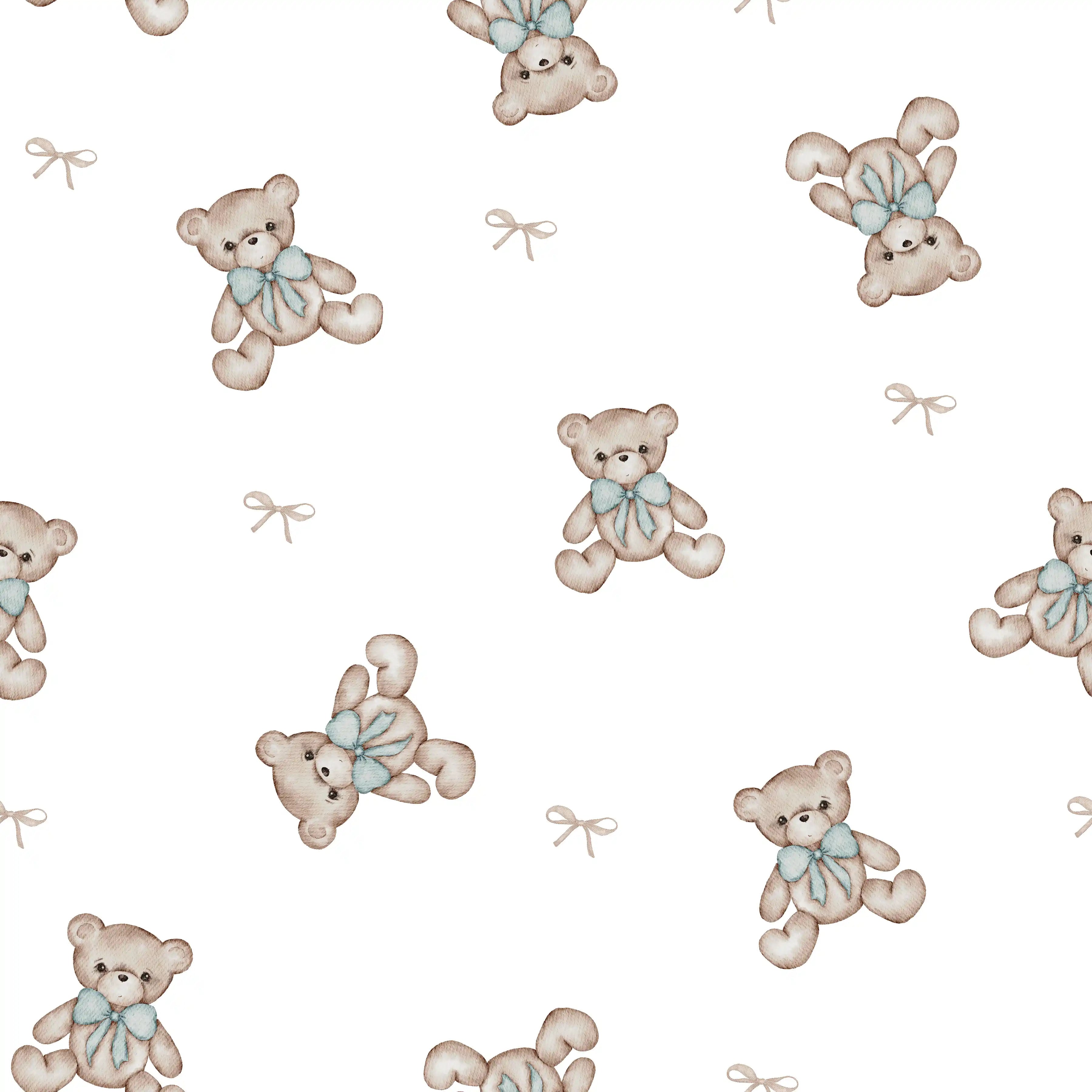 Cute Bears Offwhite - Family Fabrics B.V.