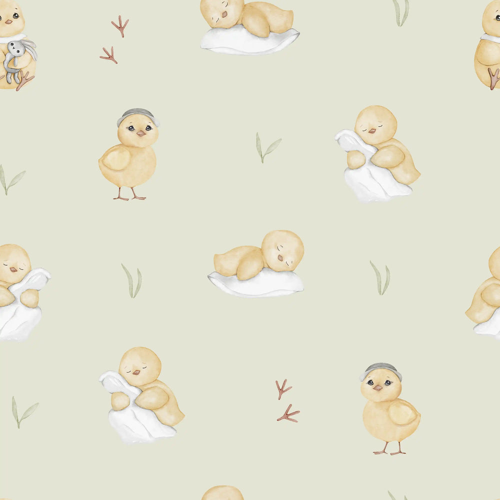 Cute Chicks Green