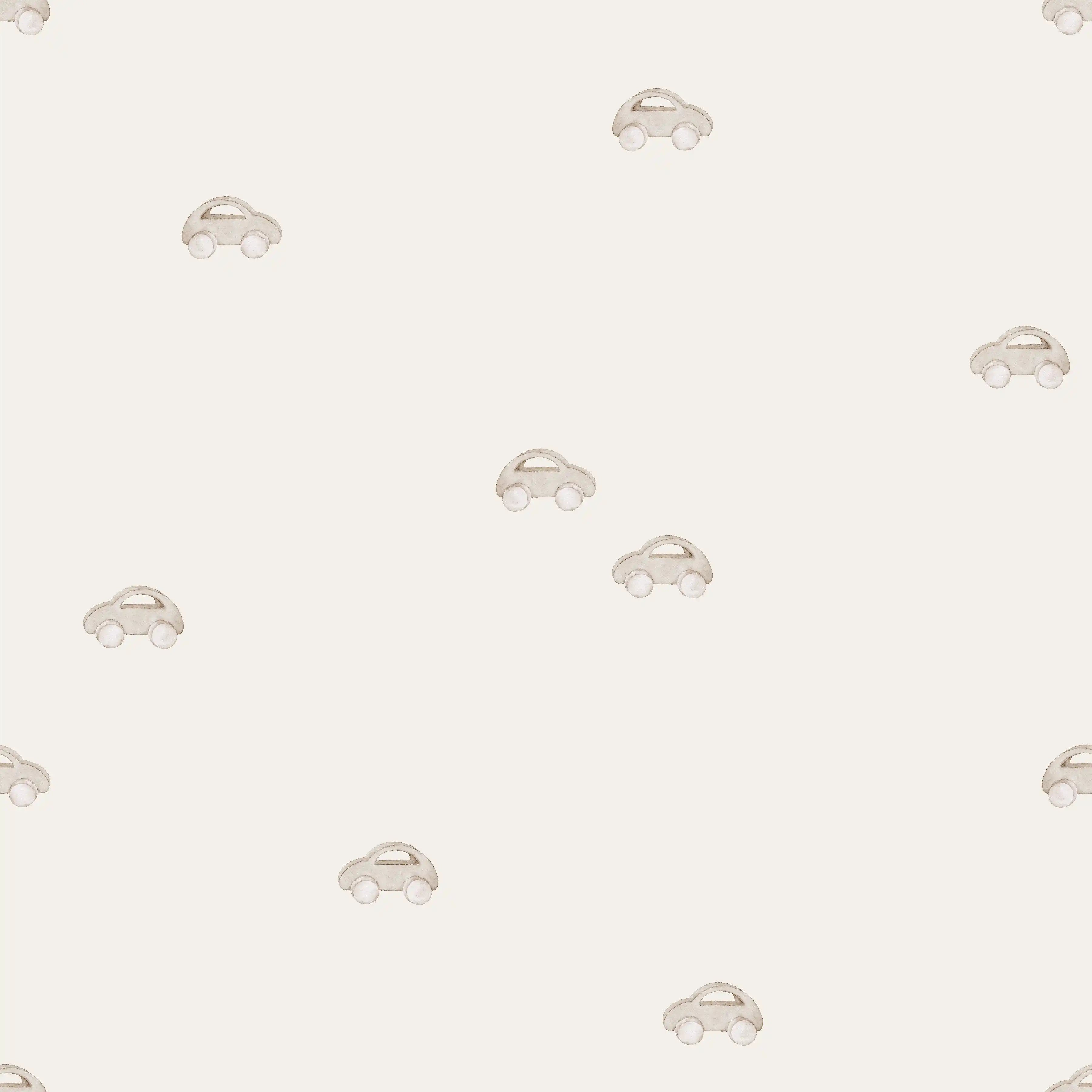 Mini Cars Beige - Family Fabrics B.V.