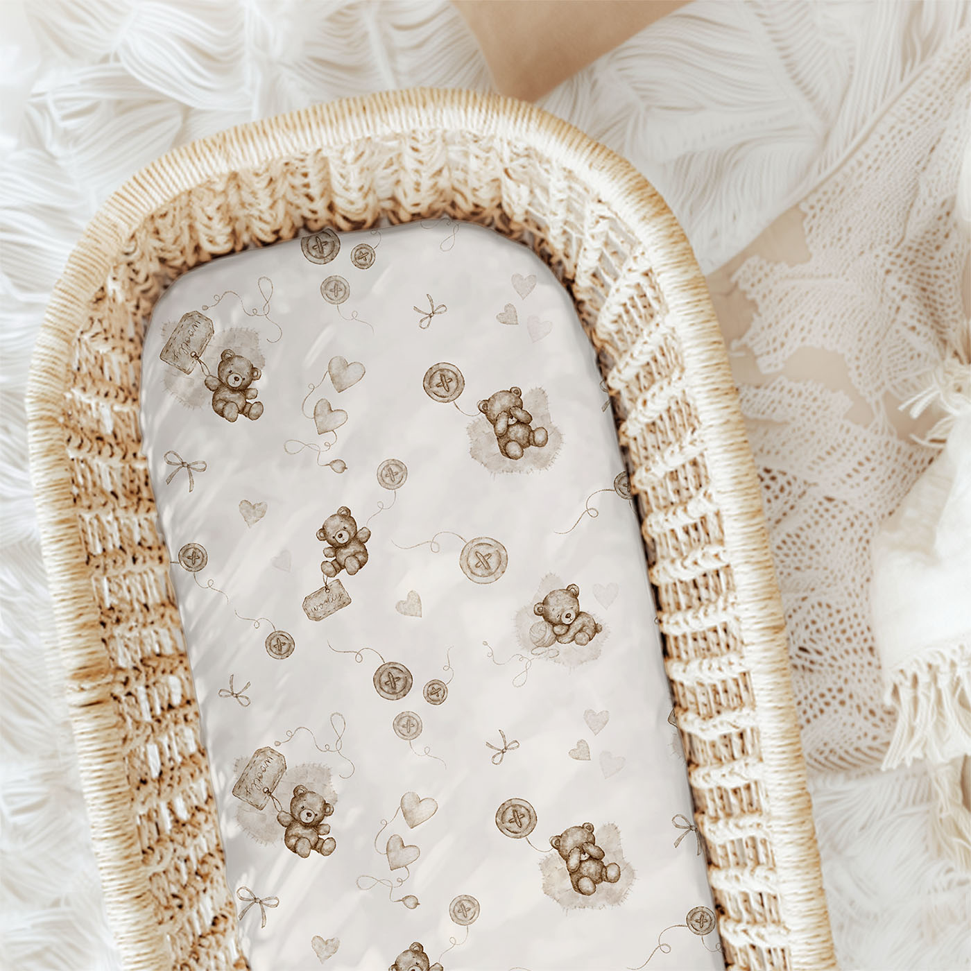 TeddyLove Cream - Family Fabrics B.V.