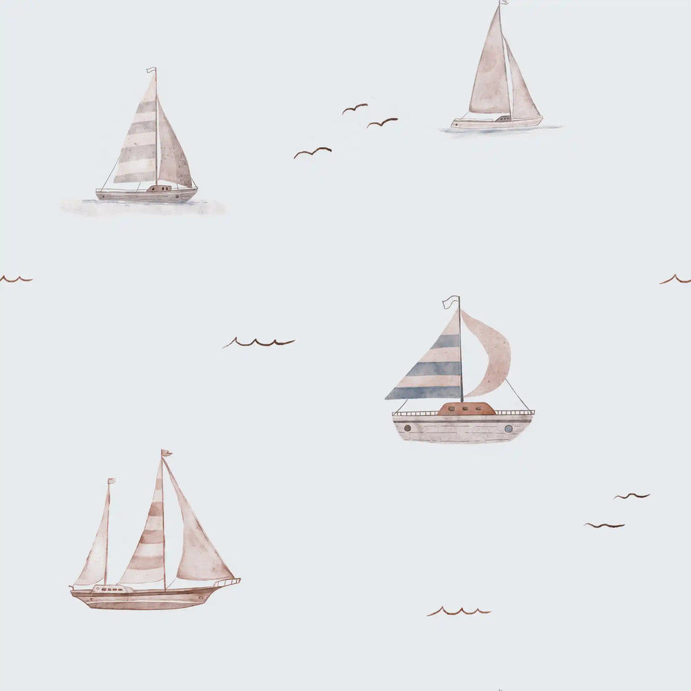 Boats light blue