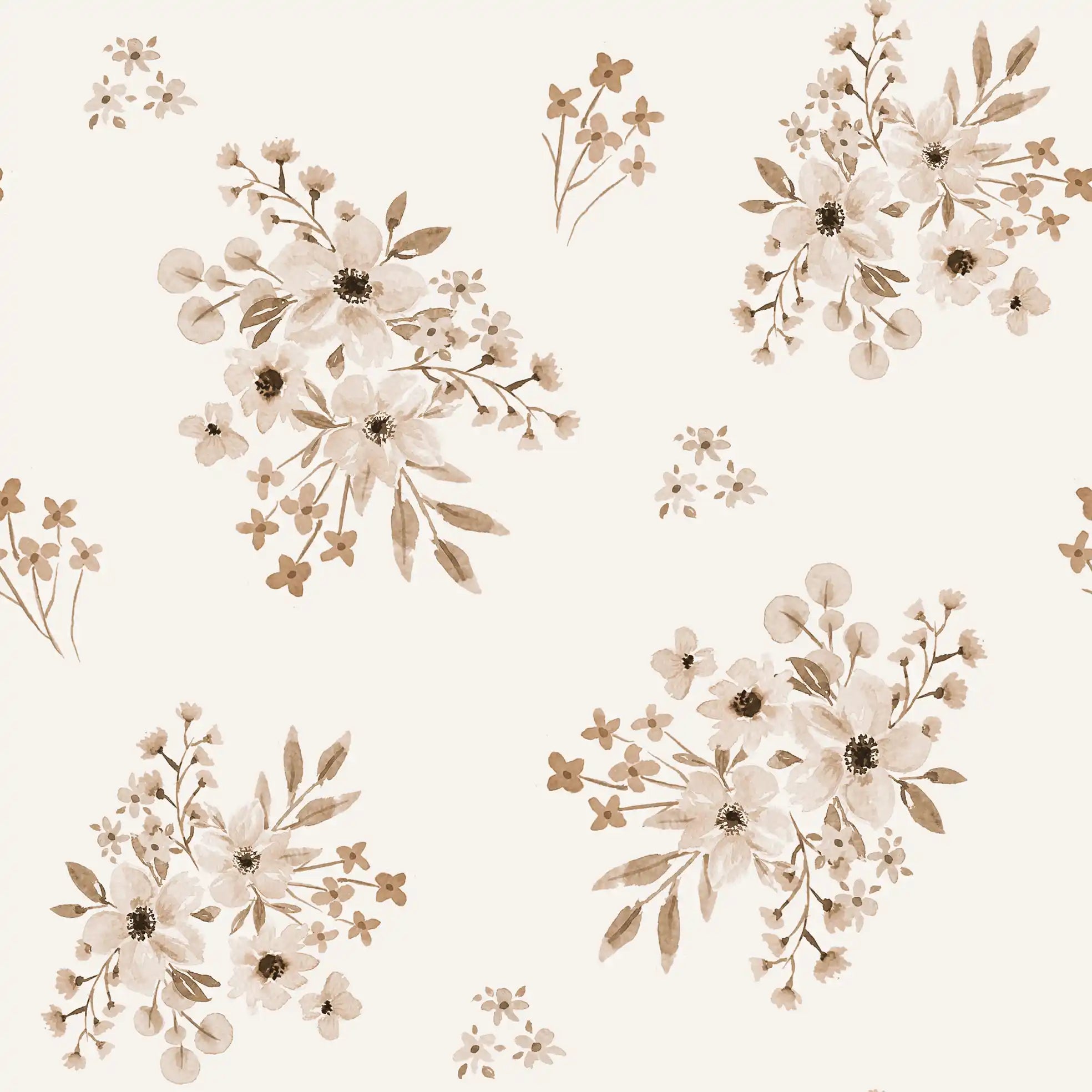 Flower Betty Beige - Family Fabrics B.V.