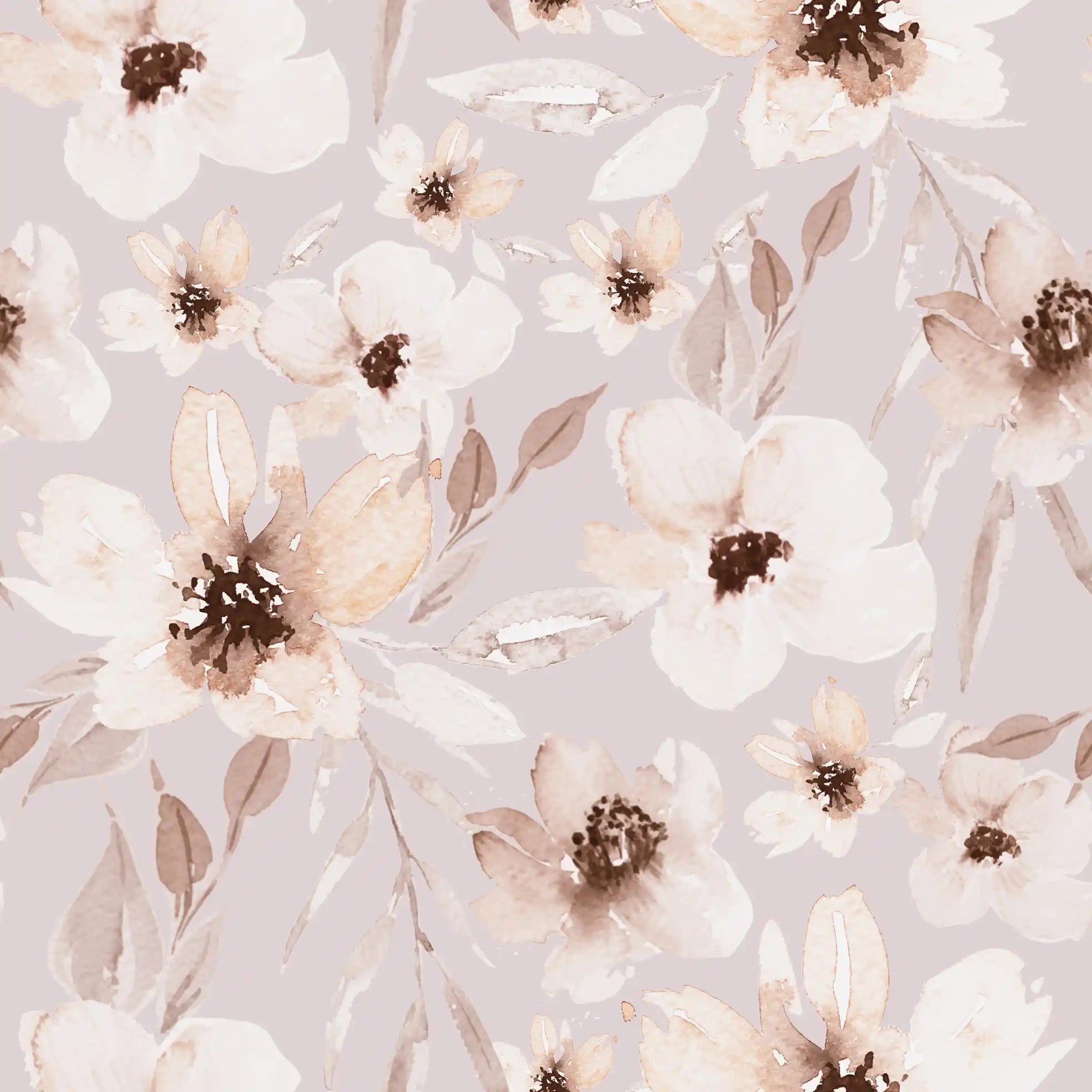 Flowers Elle Oldrose - Family Fabrics B.V.