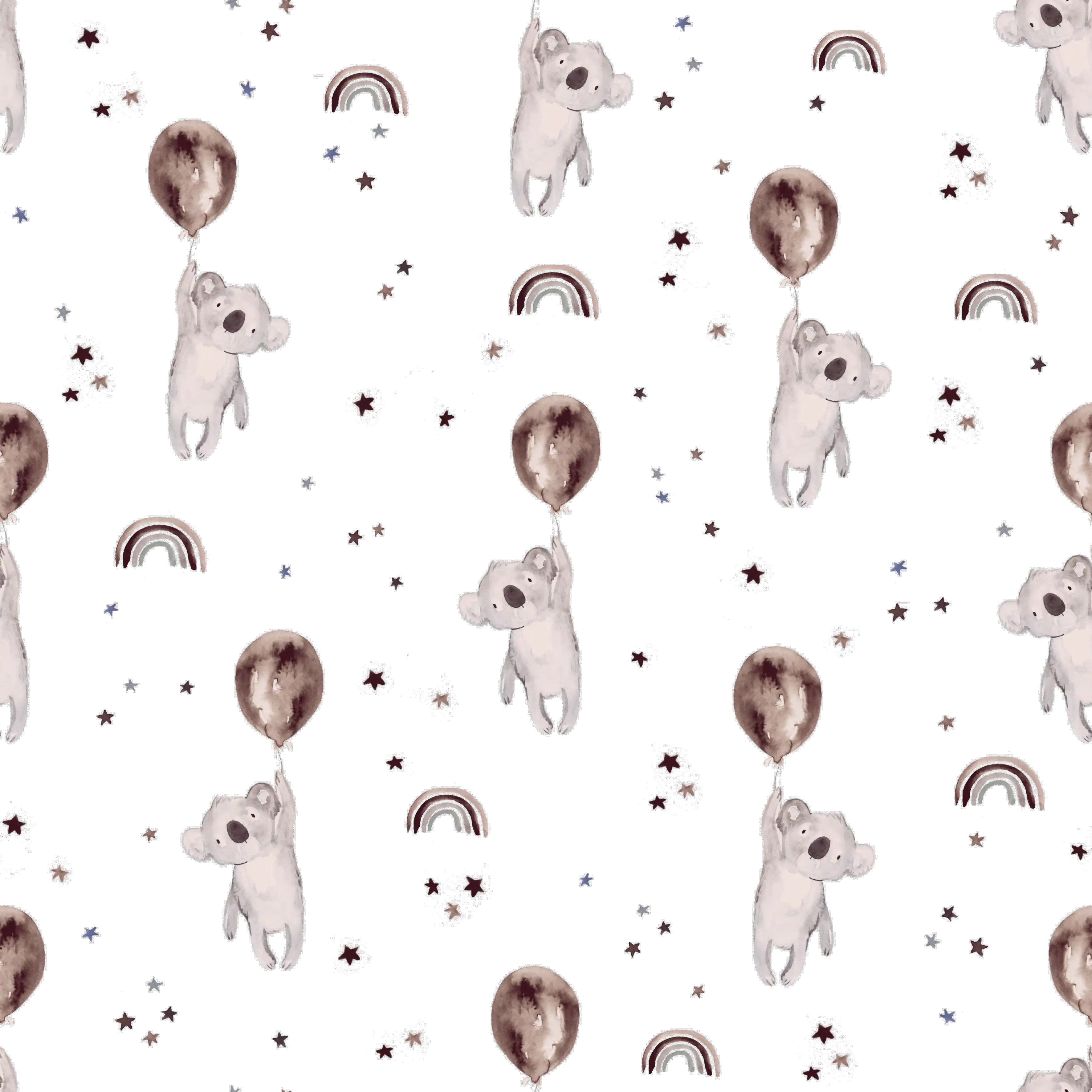 Koalas Ballon Brown - Family Fabrics B.V.