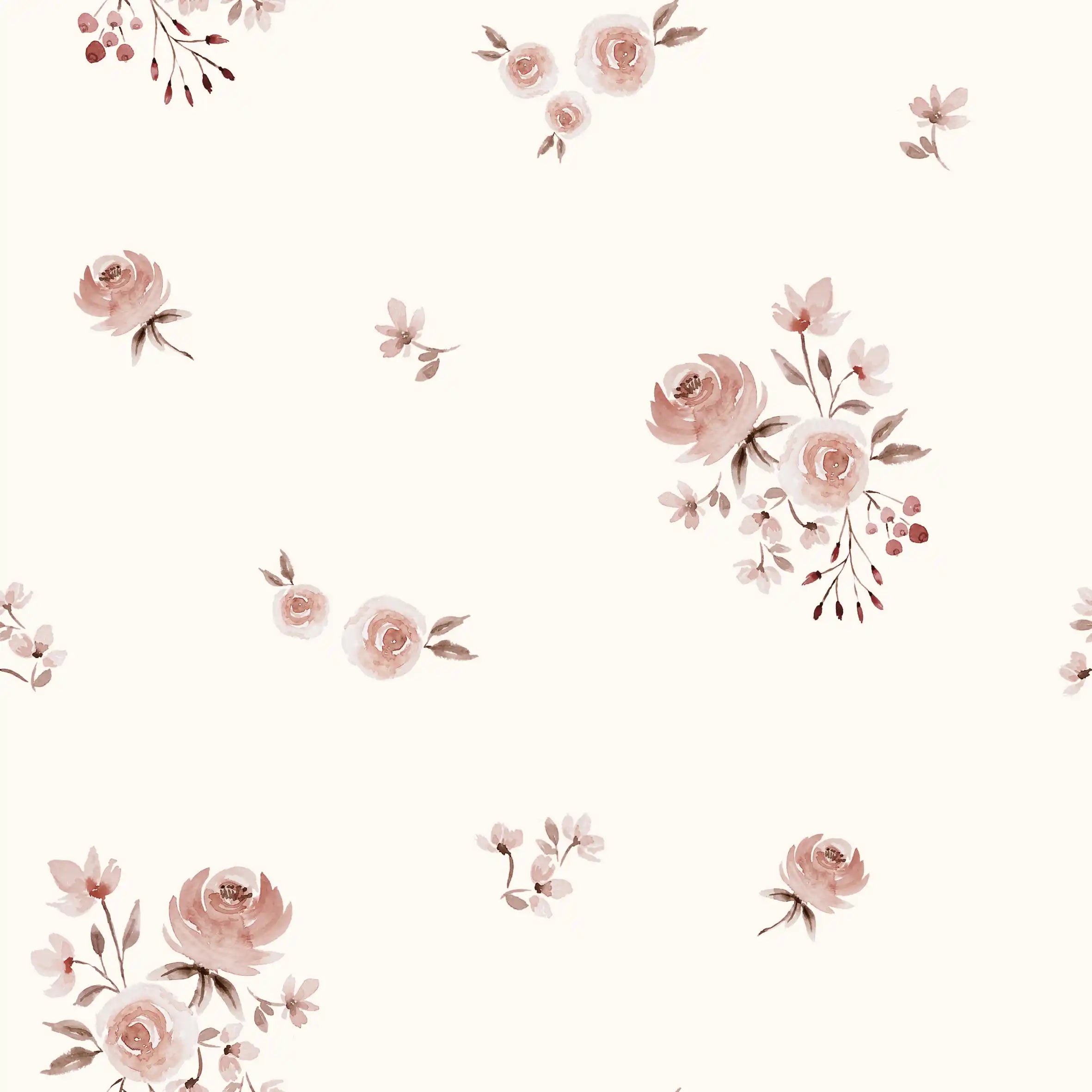 Rose Frieda Off White - Family Fabrics B.V.