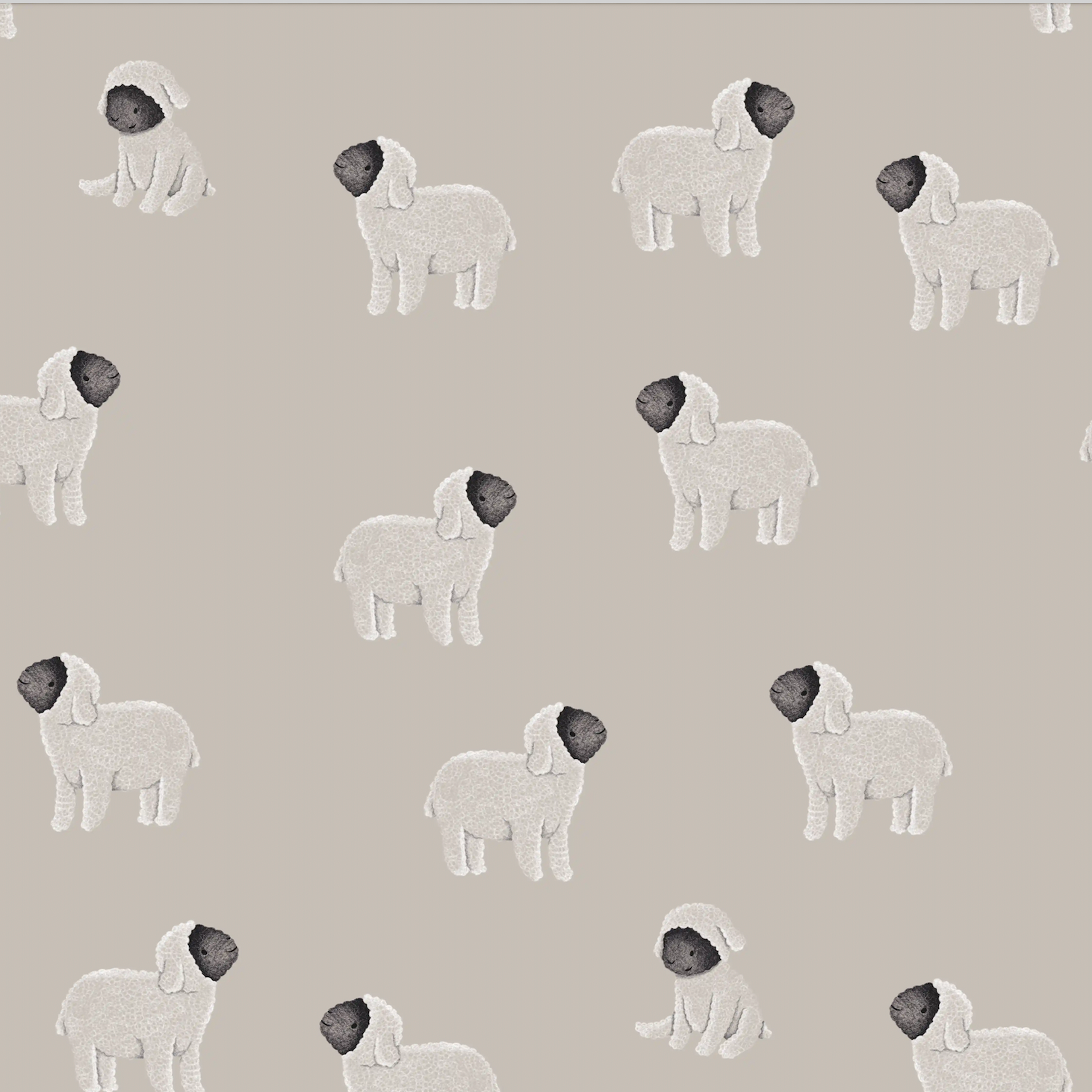 Moutons Gray - Family Fabrics B.V.