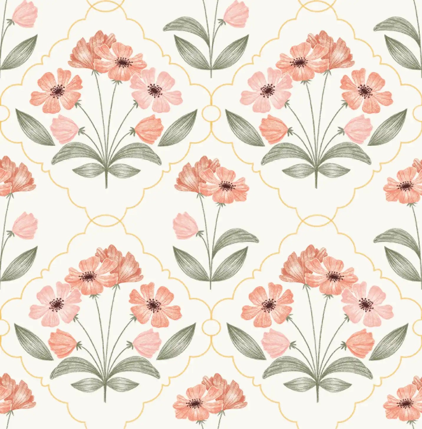 Vintage Gardenia - Family Fabrics B.V.