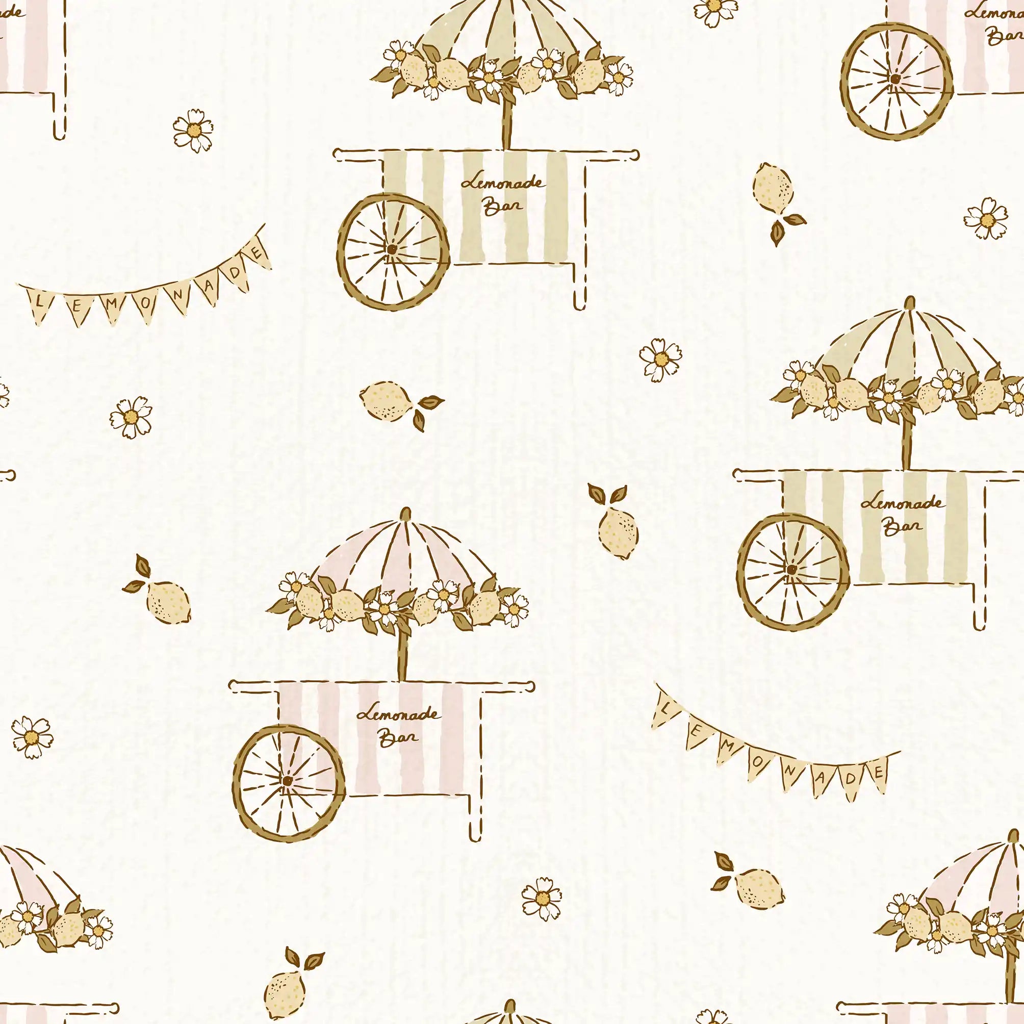 Lemon Juice Bar Earthy - Family Fabrics B.V.