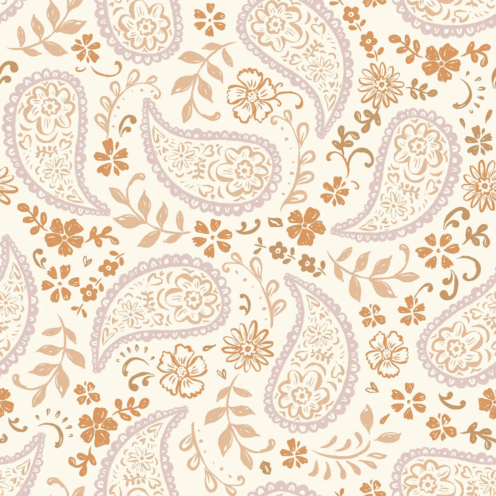 Paisley Terra Cotta