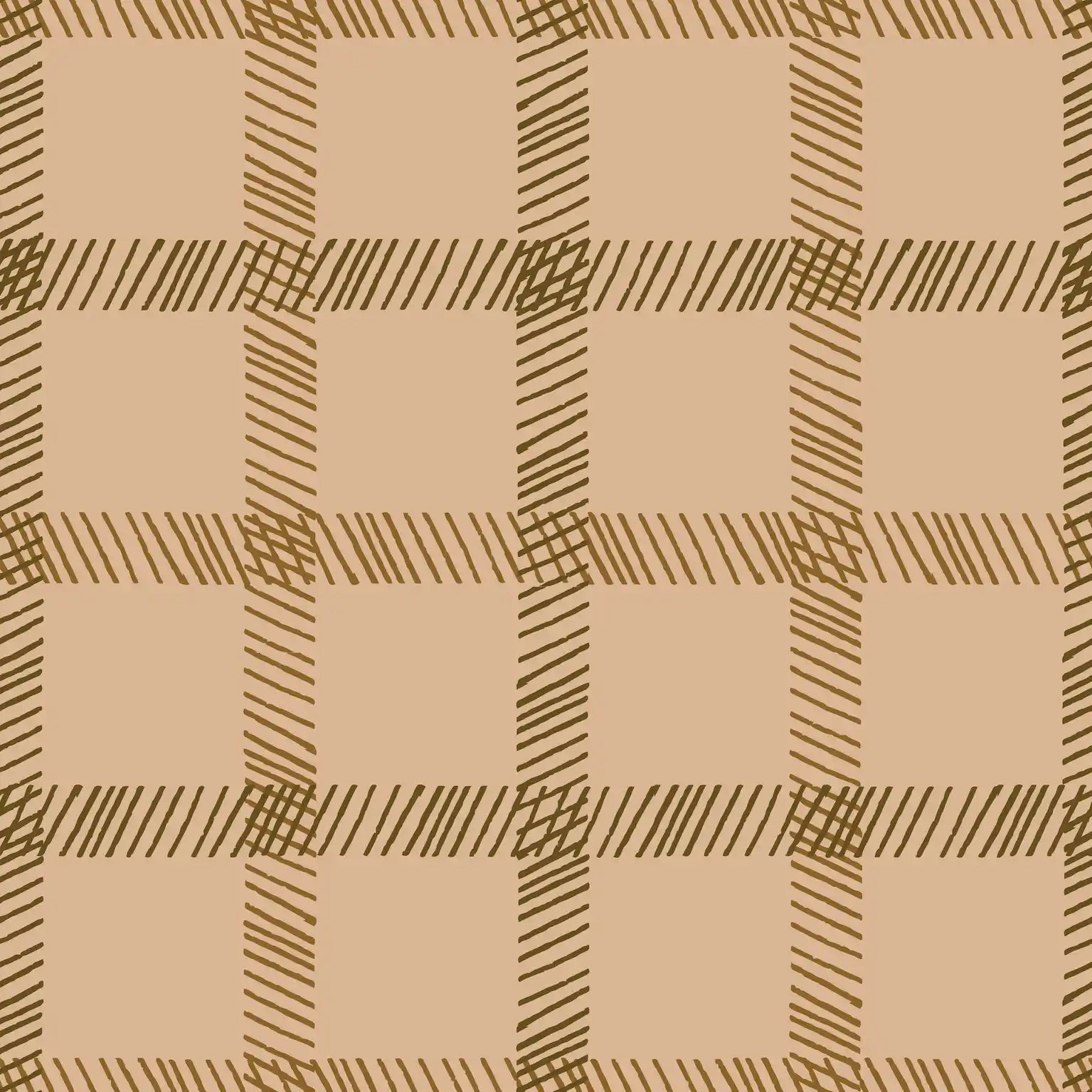 Tartan Big Caramel - Family Fabrics B.V.