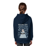 Rolling Free - Kids Organic Hoodie - Family Fabrics B.V.