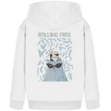 Rolling Free - Kids Organic Hoodie - Family Fabrics B.V.