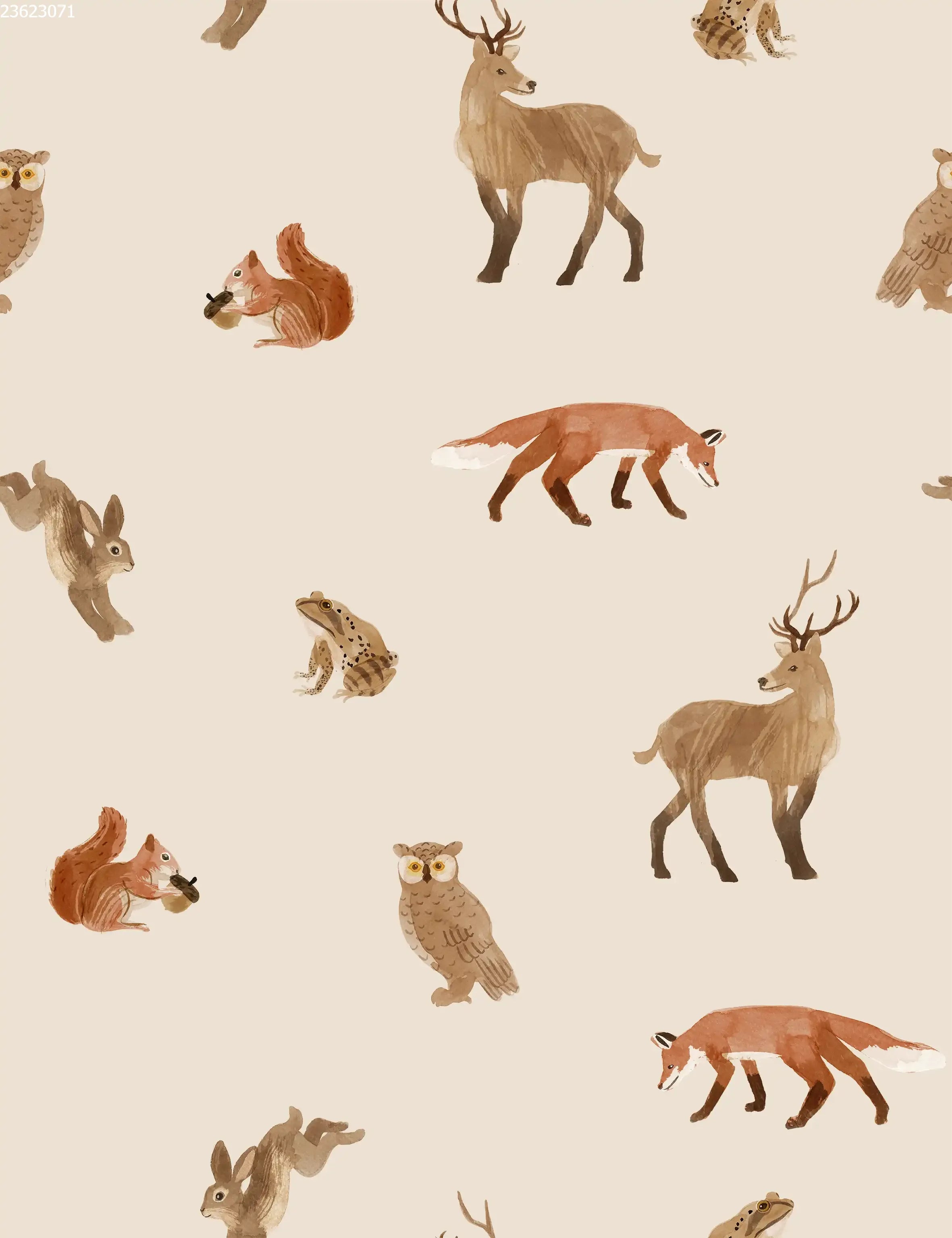 Autumn Animals - Family Fabrics B.V.