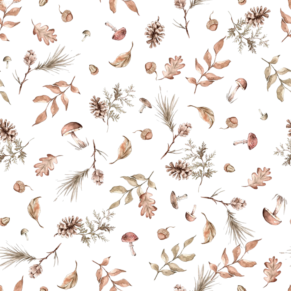 Autumn Elements Off White